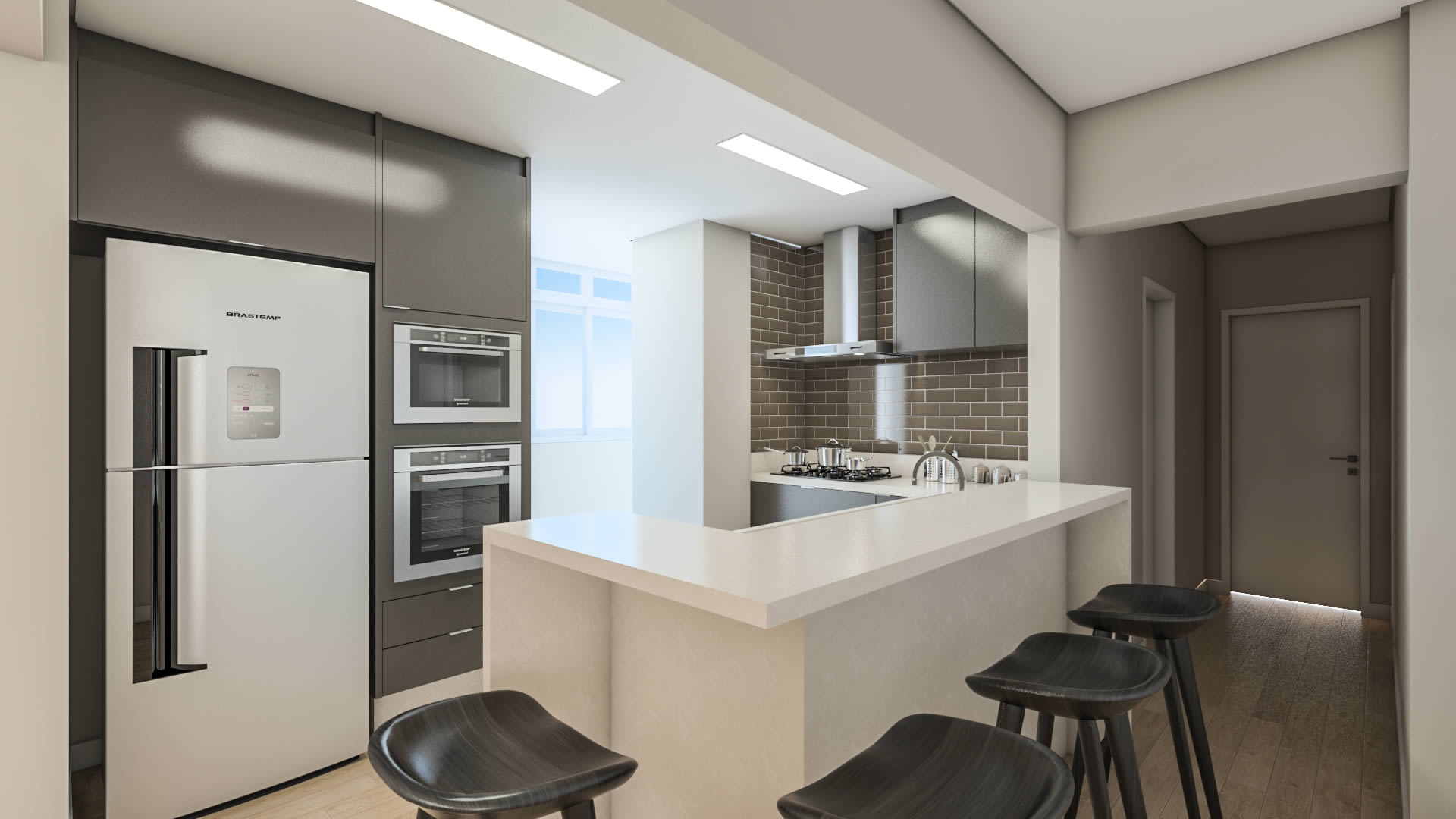 Apartamento Praia de Santos